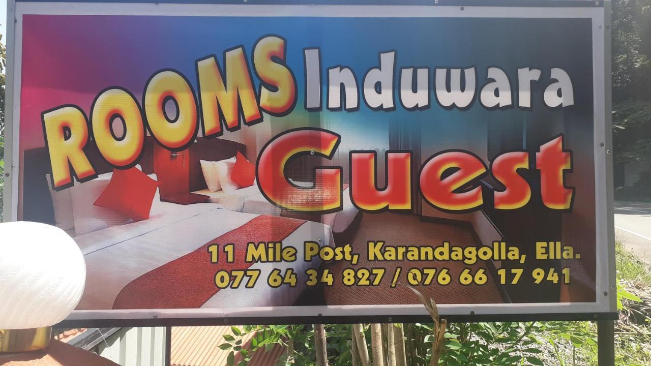 Отель Induwara Guest Элла Экстерьер фото